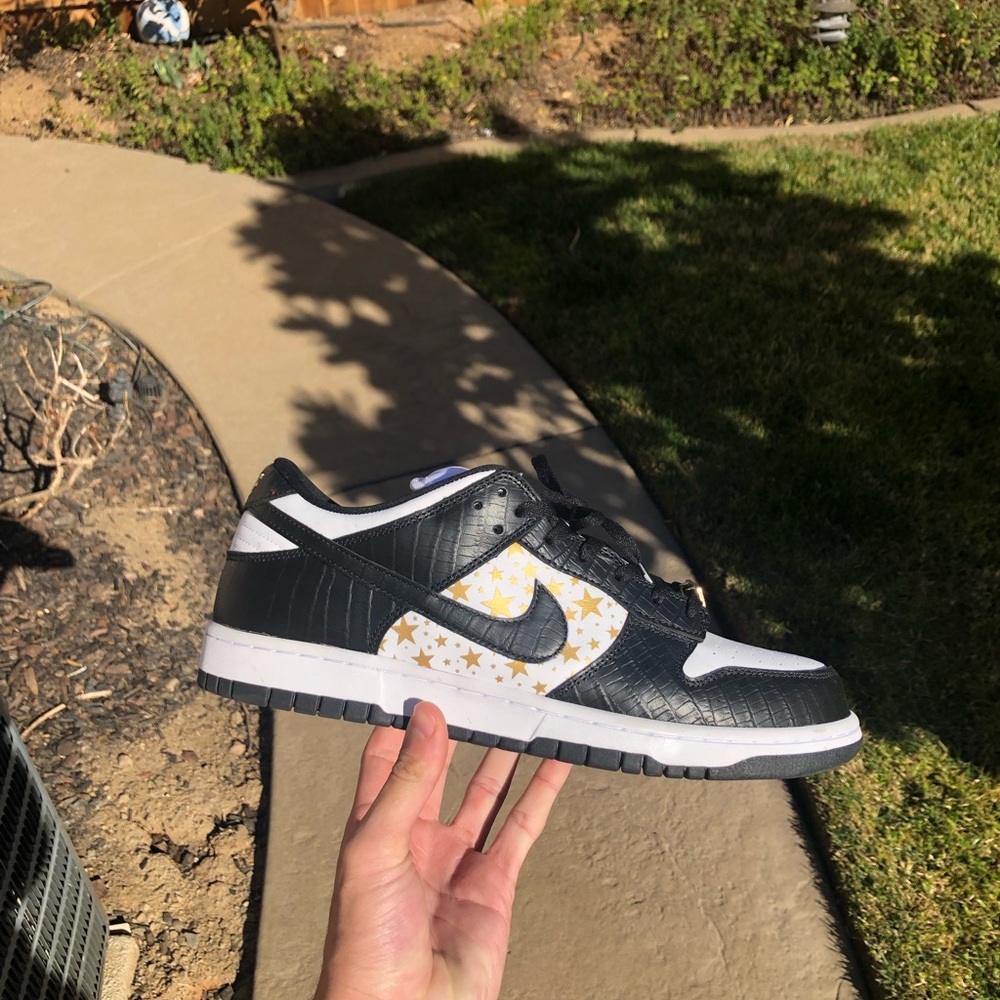 Nike SB Dunk Low Supreme Stars Black (2021)
